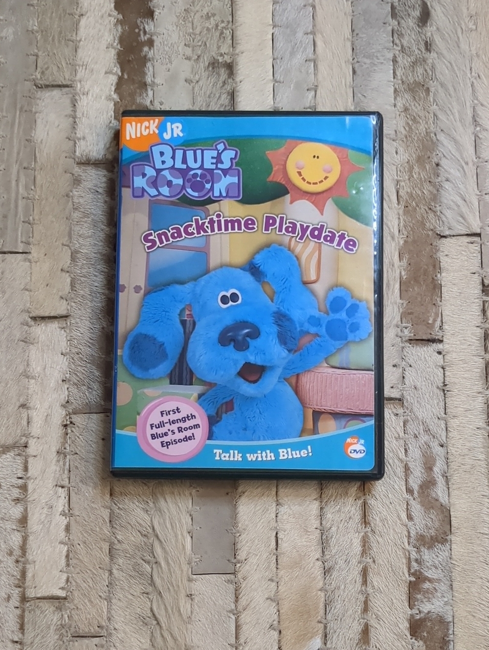 Nick Jr. Blue's Room Snacktime Playdate DVD (Tested & Playable) 2004